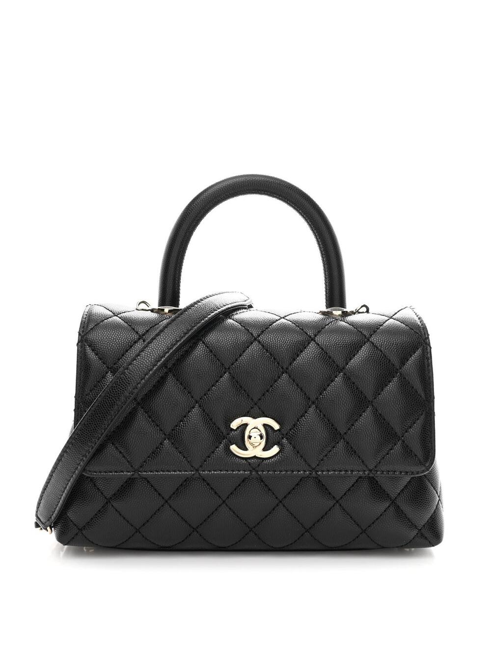 Chanel Caviar Quilted Mini Coco Handle #330099C64B